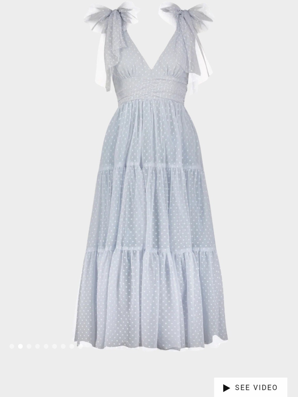 JessaKae Jeanne Dress in Dusty Blue